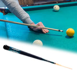 Maxbell 1/2 Split Billiard Cue Wooden Length 57inch Snooker Cue for Game Home Office