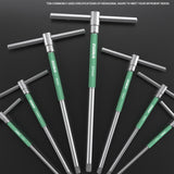 Maxbell T Handle Hex Wrench with Rotating Sleeve Nonslip Professional Metric Sliding 8pcs