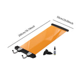 Maxbell Exercise Equipment Support Skating Board for Exercise Leg Skiing orange
