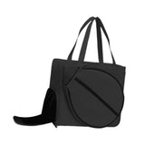 Maxbell Tennis Bag Portable with Zipper Racquet Cover Outdoor Sports Racquet Handbag Black