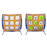 Maxbell Baseball Net with 9 Pocket Pitching Zone Target for Batting Catching Hitting without Number Cards