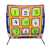 Maxbell Baseball Net with 9 Pocket Pitching Zone Target for Batting Catching Hitting with Number Cards