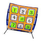 Maxbell Baseball Net with 9 Pocket Pitching Zone Target for Batting Catching Hitting with Number Cards