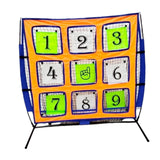 Maxbell Baseball Net with 9 Pocket Pitching Zone Target for Batting Catching Hitting with Number Cards