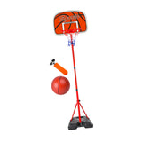 Maxbell Kids Basketball Hoop and Ball Set with Air Pump for Backyard Playing Outdoor 210cm