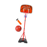 Maxbell Kids Basketball Hoop and Ball Set with Air Pump for Backyard Playing Outdoor 165cm