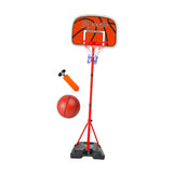 Maxbell Kids Basketball Hoop and Ball Set with Air Pump for Backyard Playing Outdoor 165cm