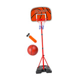 Maxbell Kids Basketball Hoop and Ball Set with Air Pump for Backyard Playing Outdoor 165cm