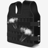 Maxbell Weighted Vest Empty Breathable Heavy Duty Weight Vest for Running Cardio 1kg to 23kg
