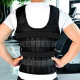 Maxbell Weighted Vest Empty Breathable Heavy Duty Weight Vest for Running Cardio 1kg to 23kg
