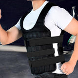 Maxbell Weighted Vest Empty Breathable Heavy Duty Weight Vest for Running Cardio 1kg to 40kg