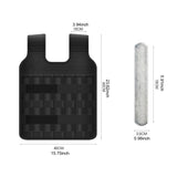 Maxbell Weighted Vest Empty Breathable Heavy Duty Weight Vest for Running Cardio Set