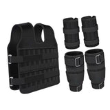 Maxbell Weighted Vest Empty Breathable Heavy Duty Weight Vest for Running Cardio Set