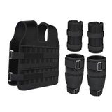 Maxbell Weighted Vest Empty Breathable Heavy Duty Weight Vest for Running Cardio Set