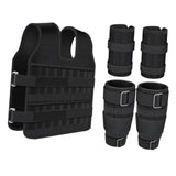 Maxbell Weighted Vest Empty Breathable Heavy Duty Weight Vest for Running Cardio Set