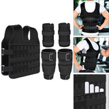 Maxbell Weighted Vest Empty Breathable Heavy Duty Weight Vest for Running Cardio Set