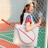 Maxbell Tennis Tote Bag Detachable Racket Holder Racket Storage Large Tennis Handbag