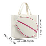 Maxbell Tennis Tote Bag Detachable Racket Holder Racket Storage Large Tennis Handbag