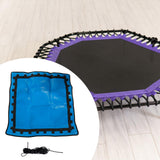 Maxbell Trampoline Replacement Mat Jumping Rebounder Mat for Outdoor Garden Exercise Blue