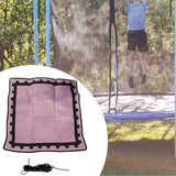 Maxbell Trampoline Replacement Mat Jumping Rebounder Mat for Outdoor Garden Exercise Pink