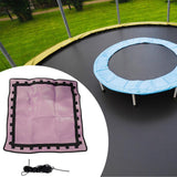 Maxbell Trampoline Replacement Mat Jumping Rebounder Mat for Outdoor Garden Exercise Pink