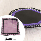 Maxbell Trampoline Replacement Mat Jumping Rebounder Mat for Outdoor Garden Exercise Pink