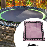 Maxbell Trampoline Replacement Mat Jumping Rebounder Mat for Outdoor Garden Exercise Pink