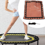 Maxbell Trampoline Replacement Mat Jumping Rebounder Mat for Outdoor Garden Exercise Orange