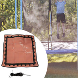 Maxbell Trampoline Replacement Mat Jumping Rebounder Mat for Outdoor Garden Exercise Orange