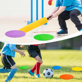 Maxbell Training Spots Markers 9 inch Flat Cones for Basketball Soccer Dance Practice 12pcs