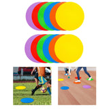 Maxbell Training Spots Markers 9 inch Flat Cones for Basketball Soccer Dance Practice 12pcs
