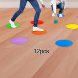 Maxbell Training Spots Markers 9 inch Flat Cones for Basketball Soccer Dance Practice 12pcs