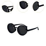 Maxbell Adjustable Tint Sunglasses Modern Eyewear for Driving Outdoor Sports Fishing Black