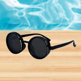 Maxbell Adjustable Tint Sunglasses Modern Eyewear for Driving Outdoor Sports Fishing Black