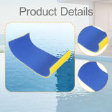 Maxbell Water Floating Pad Foam Lightweight Pool Float for Beach Swimming Pool Yellow Blue