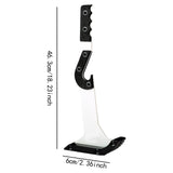 Deadlift Jack Loading and Unloading Barbell Plates Heavy Duty Barbell Lifter White