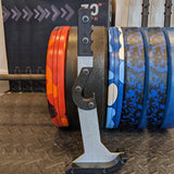 Deadlift Jack Loading and Unloading Barbell Plates Heavy Duty Barbell Lifter White