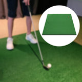 Golf Hitting Mat Golf Putting Carpet Golf Lawn Mat for Men Women Adults Home 1x1M