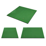Golf Hitting Mat Golf Putting Carpet Golf Lawn Mat for Men Women Adults Home 1x1M