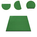 Golf Hitting Mat Golf Putting Carpet Golf Lawn Mat for Men Women Adults Home 1x1M
