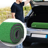 Golf Hitting Mat Golf Putting Carpet Golf Lawn Mat for Men Women Adults Home 1x1M