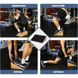 Wooden Slant Board Anti Slip Calf Stretch Board for Pilates Workout Exercise