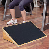 Wooden Slant Board Anti Slip Calf Stretch Board for Pilates Workout Exercise