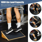Wooden Slant Board Anti Slip Calf Stretch Board for Pilates Workout Exercise