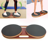 Waist Twisting Disc Wooden Twisting Board for Aerobic Exercise Slimming Home