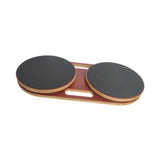 Waist Twisting Disc Wooden Twisting Board for Aerobic Exercise Slimming Home
