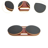 Waist Twisting Disc Wooden Twisting Board for Aerobic Exercise Slimming Home