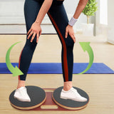 Waist Twisting Disc Wooden Twisting Board for Aerobic Exercise Slimming Home
