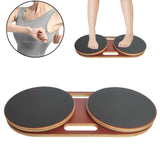 Waist Twisting Disc Wooden Twisting Board for Aerobic Exercise Slimming Home
