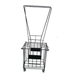 Tennis Ball Basket with Wheels Tennis Ball Retriever for Sports Supplies Gym